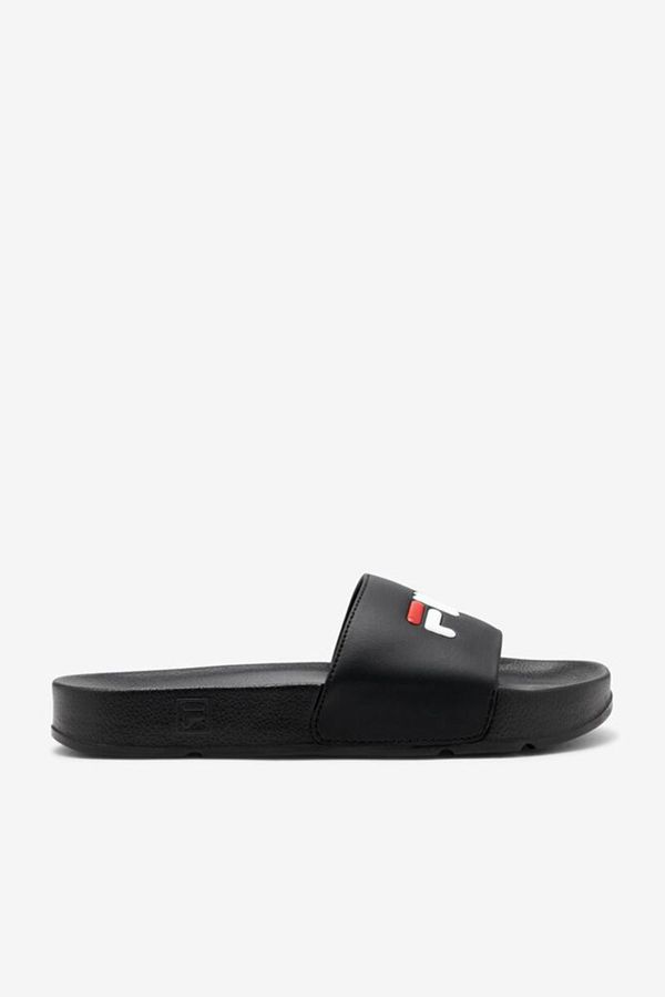 Fila Drifter Men's Sandals - Black/Red/White,NZ 438-47169